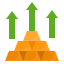 Gold Bars icon 64x64