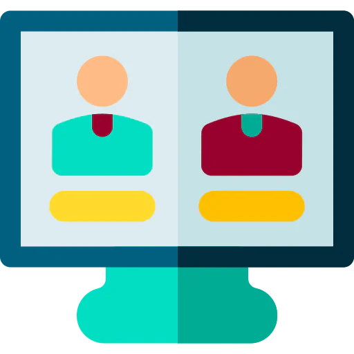 Online voting icon