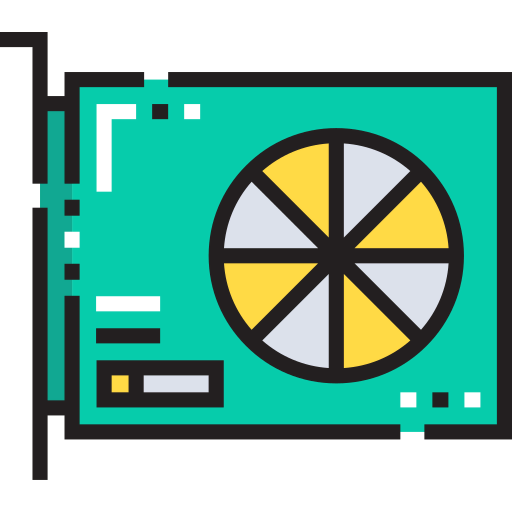 Graphics card icon