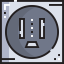 Socket Symbol 64x64