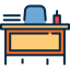 Teacher desk icon 64x64