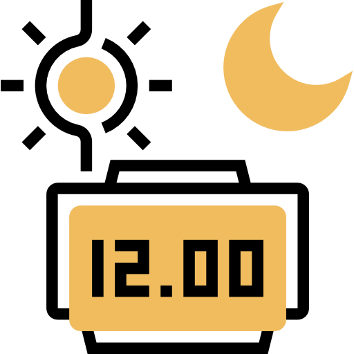 Table clock icon