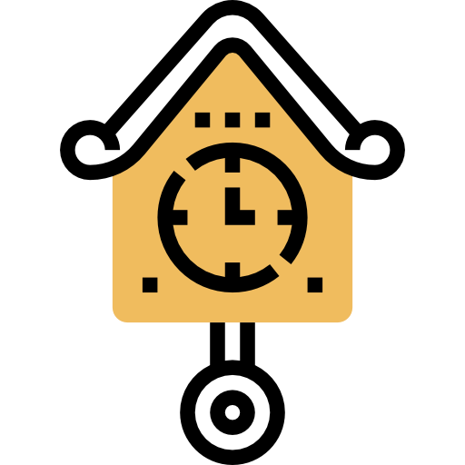 Cuckoo clock icon