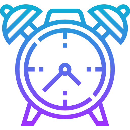 Alarm clock icon