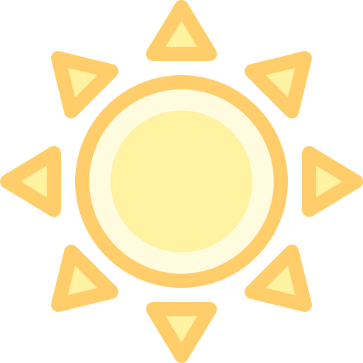 Sun icon