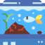Fish tank ícone 64x64