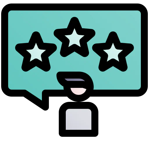Customer review icon
