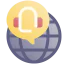 Call center service ícono 64x64