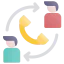 Call center agent ícono 64x64