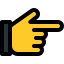 Pointing right icon 64x64