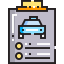 Driving test icon 64x64