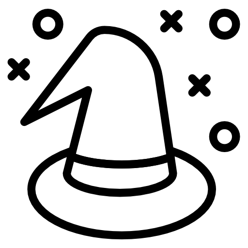 Witch hat icon