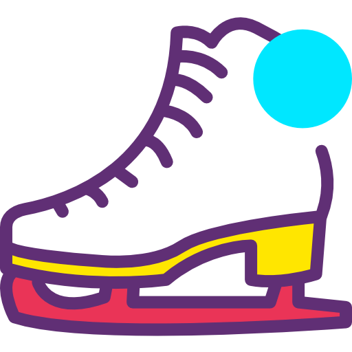 Ice skating icon