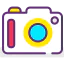 Photo camera icon 64x64