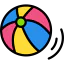Beach ball Ikona 64x64