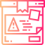 Warning icon 64x64