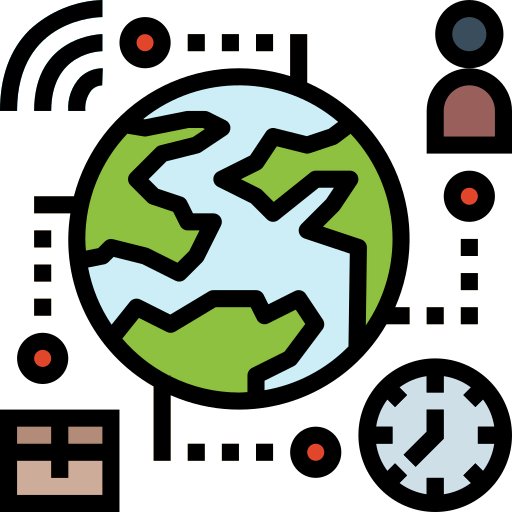 Logistic icône