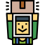 Delivery man icône 64x64