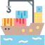 Cargo ship icône 64x64