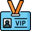 Vip pass icon 64x64