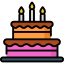 Birthday cake 图标 64x64