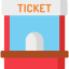 Ticket office Ikona 64x64