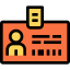 Id card icon 64x64