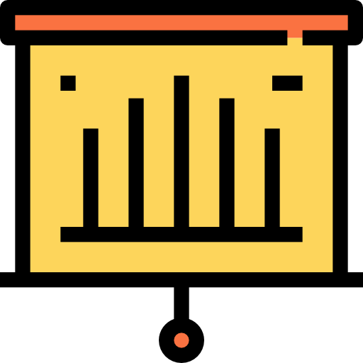 Projection screen icon