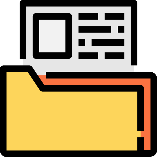 Files and folders ícono