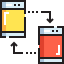 Data transfer icon 64x64