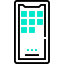 Smartphone Symbol 64x64