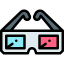 3d glasses icon 64x64