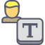 Text ícono 64x64
