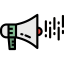 Megaphone icône 64x64