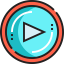 Play button icône 64x64
