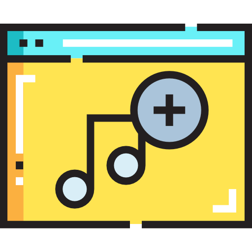 Add to playlist icon