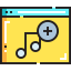 Add to playlist icône 64x64