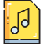 Music file icône 64x64