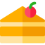Кусочек торта иконка 64x64
