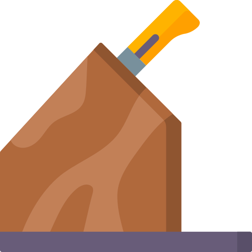 Knife block icon
