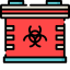 Biomedical waste icon 64x64