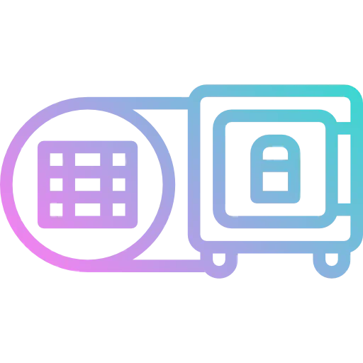 Safe box icon