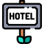 Hotel sign icône 64x64