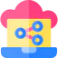 Cloud sharing icon 64x64