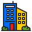 Office block icon 64x64