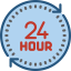 24 hours icon 64x64