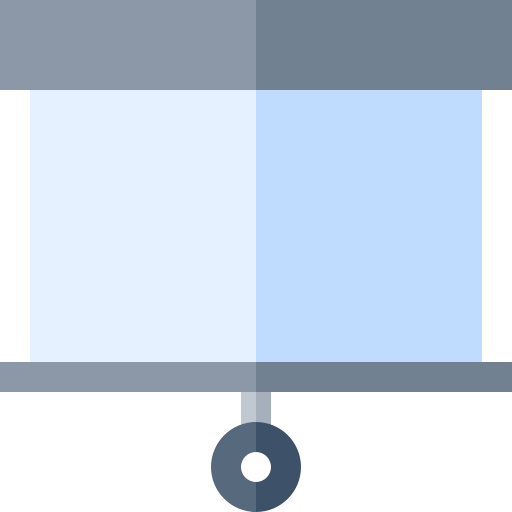 Projection screen icon