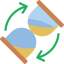 Hourglass icon 64x64