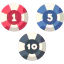 Casino chip Ikona 64x64