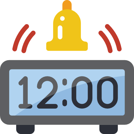 Alarm clock icon